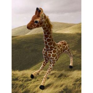Kidcore Nursery Safari Large 3 Foot Tall Giraffe Plush Toy